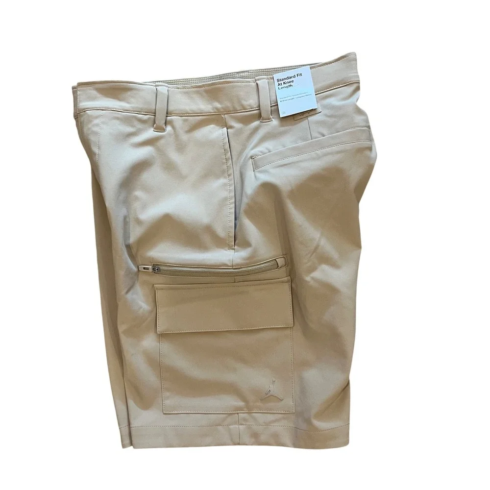 Jordan Golf Mens Cargo Shorts Tan Khaki Size 28 HQ8703-248 New